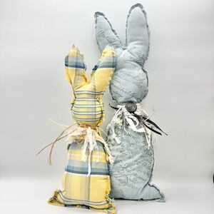 Handmade Easter Bunny Plush Dolls Decor